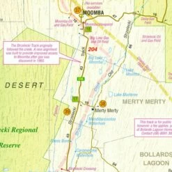 Birdsville & Strzelecki Tracks Map -Snowys Sales 0022155 birdsville strzelecki tracks map