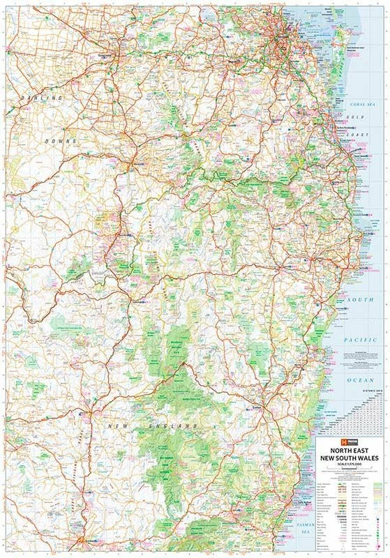 Hema North East New South Wales Map 4 Hema North East New South Wales Map - Image 2