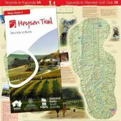 Heysen Trail Map 3 Tanunda−Burra -Snowys Sales 0023113 heysen trail map3 tanunda burra