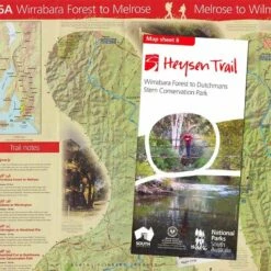 Heysen Trail Map 6 Wirrabara−Dutchmans -Snowys Sales 0023119 heysen trail map6 wirrabara dutchmans