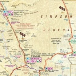 Hema Great Desert Tracks Atlas & Guide -Snowys Sales 0023256 gdt atlas guide