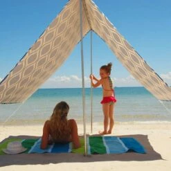 Sombrilla Beach Shade Moroccan Blue 8 Sombrilla Beach Shade Moroccan Blue -Snowys Sales 0028990 sombrilla beach shade moroccan blue