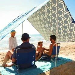 Sombrilla Beach Shade Moroccan Blue 10 Sombrilla Beach Shade Moroccan Blue -Snowys Sales 0028993 sombrilla beach shade moroccan blue