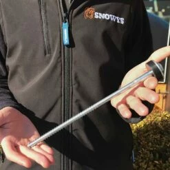 Hook Top Drillable Tent Peg -Snowys Sales 0029032 hook top drillable tent peg