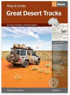 Hema Great Desert Tracks Atlas & Guide