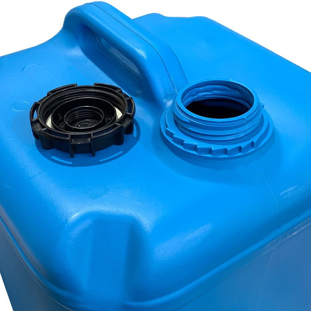 Plastic H2O Blue Cube Jerry Can 25L 4 Plastic H2O Blue Cube Jerry Can 25L - Image 2