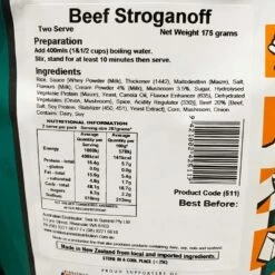 Beef Stroganoff 11 Beef Stroganoff -Snowys Sales 0040254 beef stroganoff