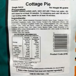 Cottage Pie 10 Cottage Pie -Snowys Sales 0040276 cottage pie
