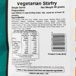 Vegetarian Stirfry 10 Vegetarian Stirfry -Snowys Sales 0040294 vegetarian stirfry