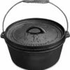 Cast Iron Camp Oven 4.5 Quart 2 Cast Iron Camp Oven 4.5 Quart -Snowys Sales 0041269 cast iron camp oven 45 quart