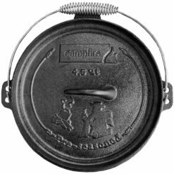 Cast Iron Camp Oven 4.5 Quart -Snowys Sales 0041271 cast iron camp oven 45 quart