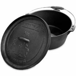 Cast Iron Camp Oven 9 Quart -Snowys Sales 0041276 cast iron camp oven 9 quart