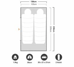 OZtrail Mozzie Dome II Tent -Snowys Sales 1187522