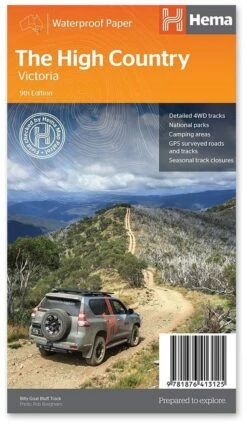 Hema High Country Victoria Map