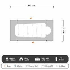 Original Tent Cot -Snowys Sales 1201291