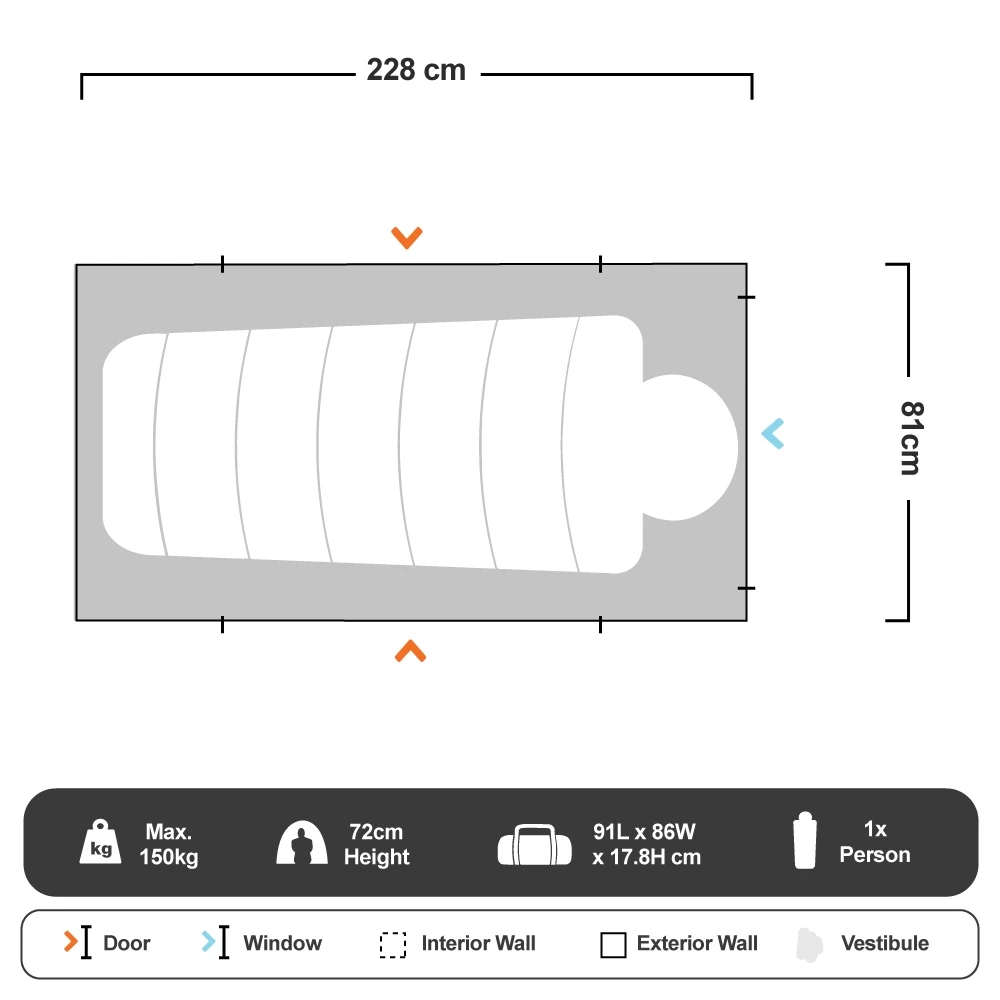 Oversize Tent Cot 7 Oversize Tent Cot - Image 5