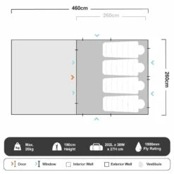 RV−5 Canvas Touring Tent 23 RV−5 Canvas Touring Tent -Snowys Sales 1204644