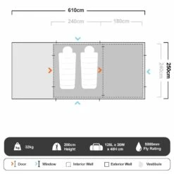 Turbo Plus 240 Tent -Snowys Sales 1205202