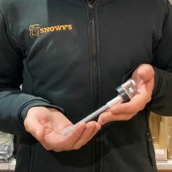 Short Hook Top Drillable Tent Peg -Snowys Sales 1205569 short hook top drillable tent peg