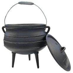 8L Cast Iron Potjie Pot -Snowys Sales 1205973 8l cast iron potjie pot