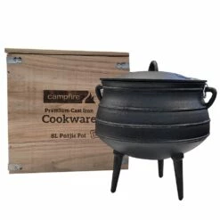8L Cast Iron Potjie Pot -Snowys Sales 1205978 8l cast iron potjie pot