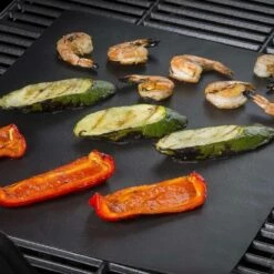 BBQ Non−Stick Grill Mat -Snowys Sales 1206246 bbq non stick mat