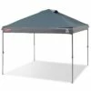 Coleman Instant Up Lighted Gazebo 3x3 -Snowys Sales 1211950 shelter lighted spring hub 3 x 3