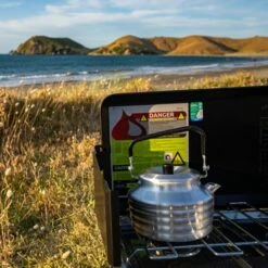 2 Burner Deluxe Wide Camp Stove -Snowys Sales 1218390 2 burner deluxe wide camp stove