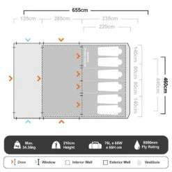 Evo TXL V2 Air Tent -Snowys Sales 1220946