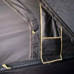 Saber Hard Shell Rooftop Tent -Snowys Sales 1233114 saber hard shell rooftop tent rebound foam mattress