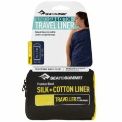 Sea To Summit Silk + Cotton Liner − Traveller -Snowys Sales 1235192 silk cotton liner traveller