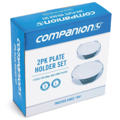 Companion Plate Holder Set − 2Pk -Snowys Sales 1237905 plate holder