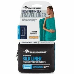 Sea To Summit Silk Travel Liner − Rectangular -Snowys Sales 1240679 silk travel liner rectangular