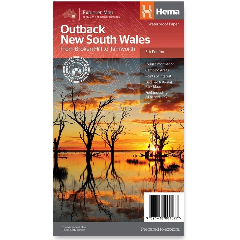 Hema Outback NSW Map 5th Edition 3 Hema Outback NSW Map 5th Edition