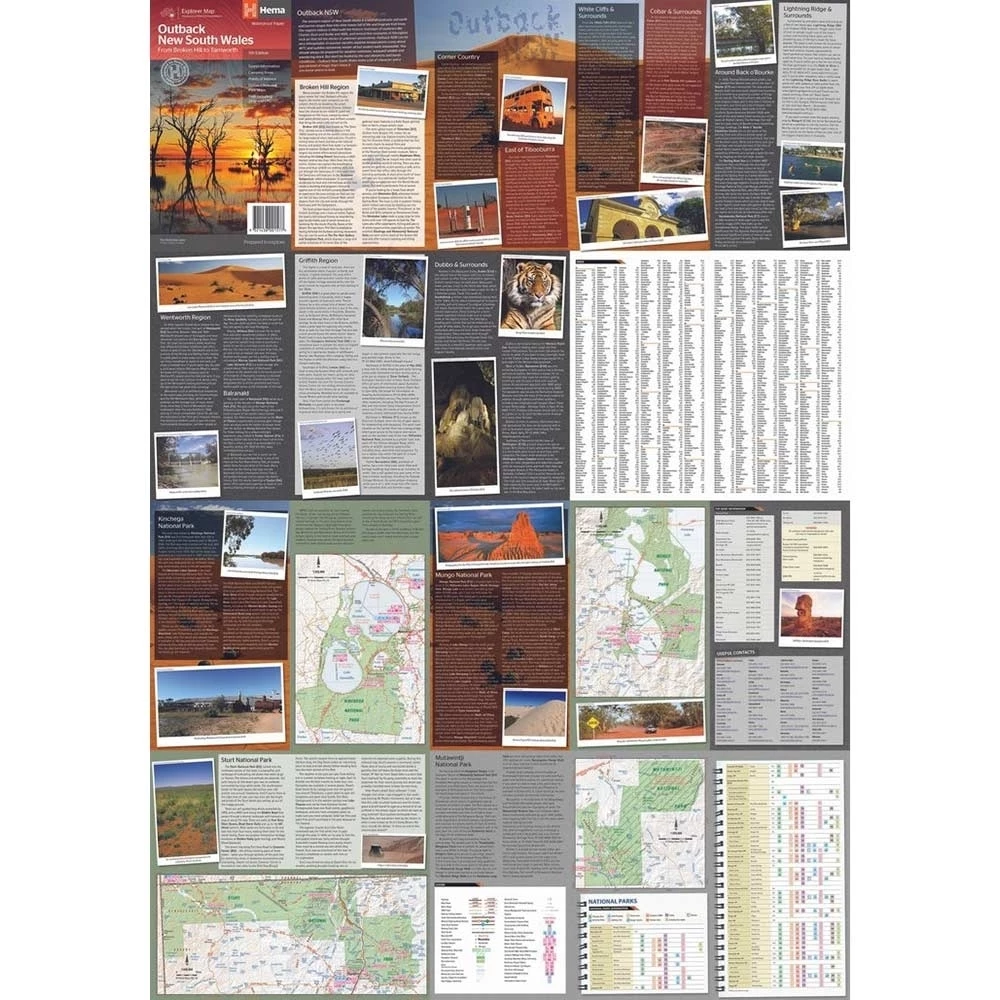 Hema Outback NSW Map 5th Edition 4 Hema Outback NSW Map 5th Edition - Image 2