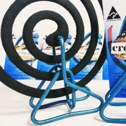 Mosquito Coil Holder − Aussie Made FNQ Blue Steel -Snowys Sales 1241702 mosquito coil holder aussie made fnq blue steel