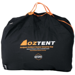 Redgum HotSpot Heated XL Sleeping Bag -Snowys Sales 1244799 redgum hotspot heated xl sleeping bag