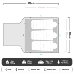 Coleman Instant Up 4P Gold Evo Tent -Snowys Sales 1248818 instant up 4p gold evo tent