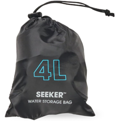Hydrapak Seeker Water Bag 4L -Snowys Sales 1253021 seeker water bag 4l mammoth grey