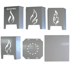 Supa Cube Stainless Steel Fire Pit 11 Supa Cube Stainless Steel Fire Pit -Snowys Sales 1258079 supa cube stainless steel fire pit