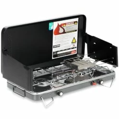 2 Burner Deluxe Wide Camp Stove