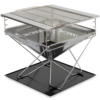 Stainless Steel BBQ 630 Firepit -Snowys Sales 1259730 stainless steel bbq 630 firepit