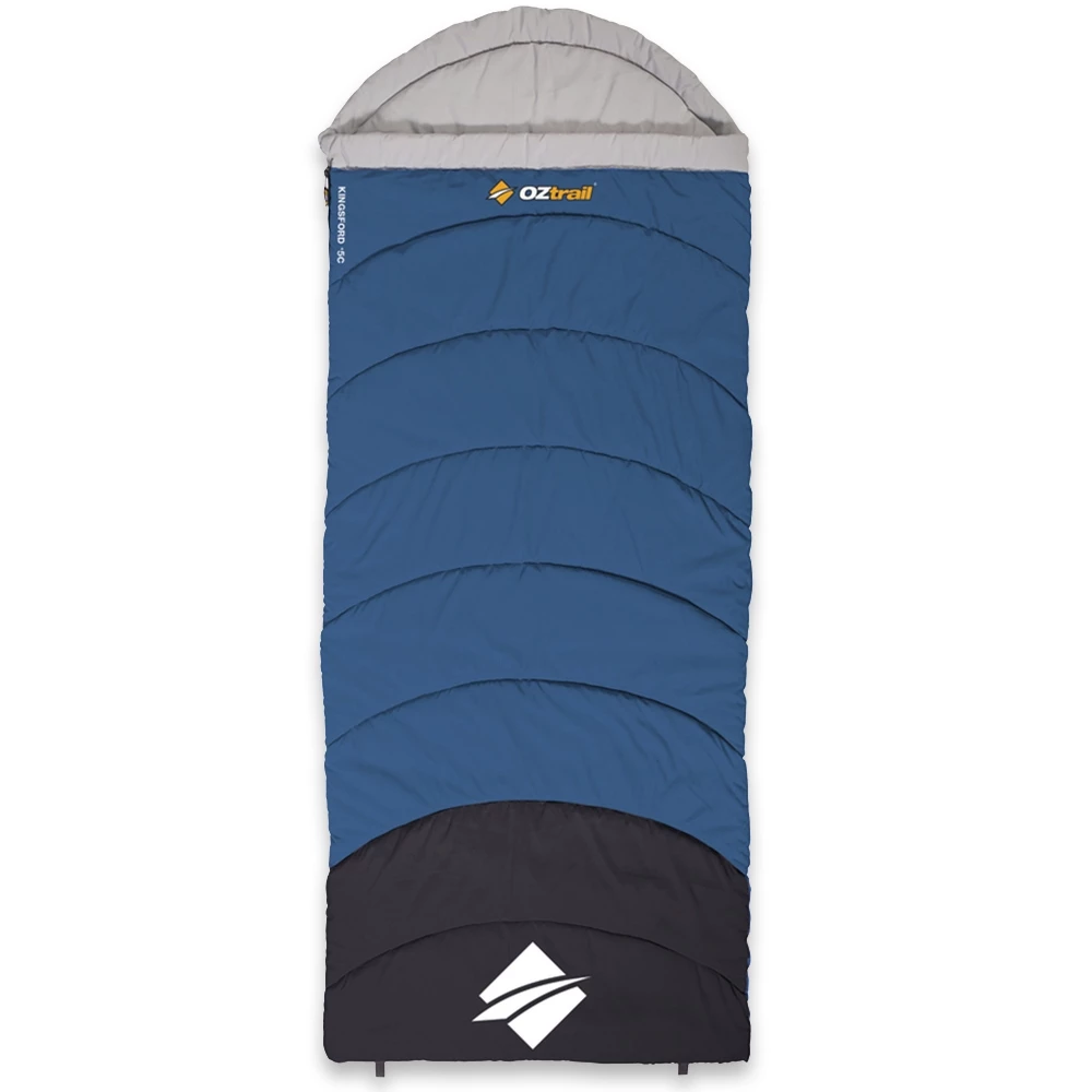 OZtrail Kingsford Hooded Sleeping Bag 5°C 3 OZtrail Kingsford Hooded Sleeping Bag 5°C