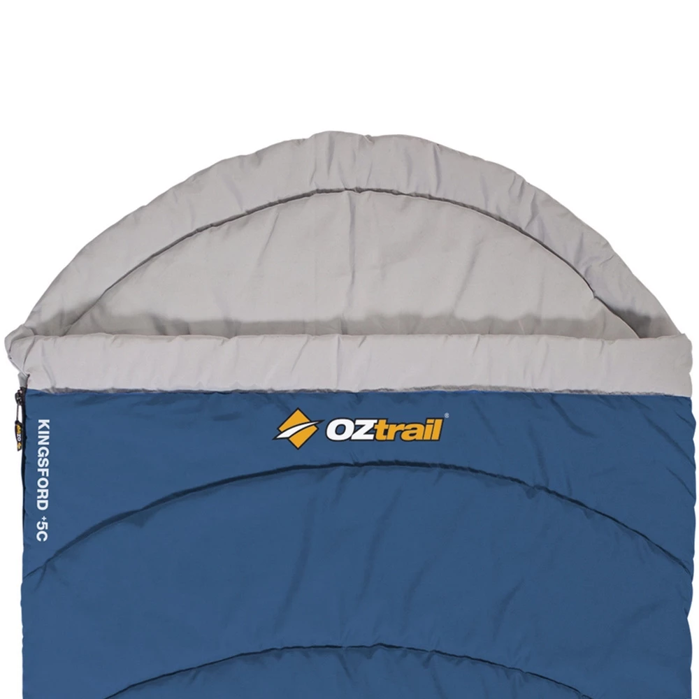 OZtrail Kingsford Hooded Sleeping Bag 5°C 4 OZtrail Kingsford Hooded Sleeping Bag 5°C - Image 2