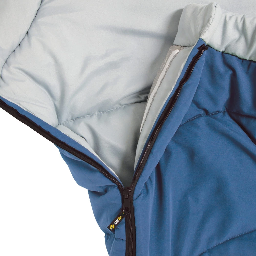 OZtrail Kingsford Hooded Sleeping Bag 5°C 6 OZtrail Kingsford Hooded Sleeping Bag 5°C - Image 4