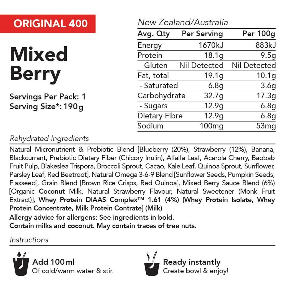 Mixed Berry Breakfast − ORIGINAL 400 V8.0 4 Mixed Berry Breakfast − ORIGINAL 400 V8.0 - Image 2