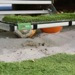 Pull−Out Step Mat -Snowys Sales 1263697 pull out step mat green pitch black trim