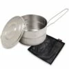 Stainless Steel Mess Pot 1.5L -Snowys Sales 1266505 15l ss mess kit