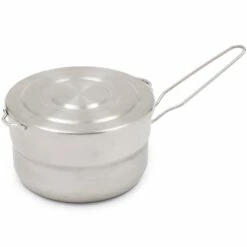 Stainless Steel Mess Pot 1.5L 18 Stainless Steel Mess Pot 1.5L -Snowys Sales 1266510 15l ss mess kit