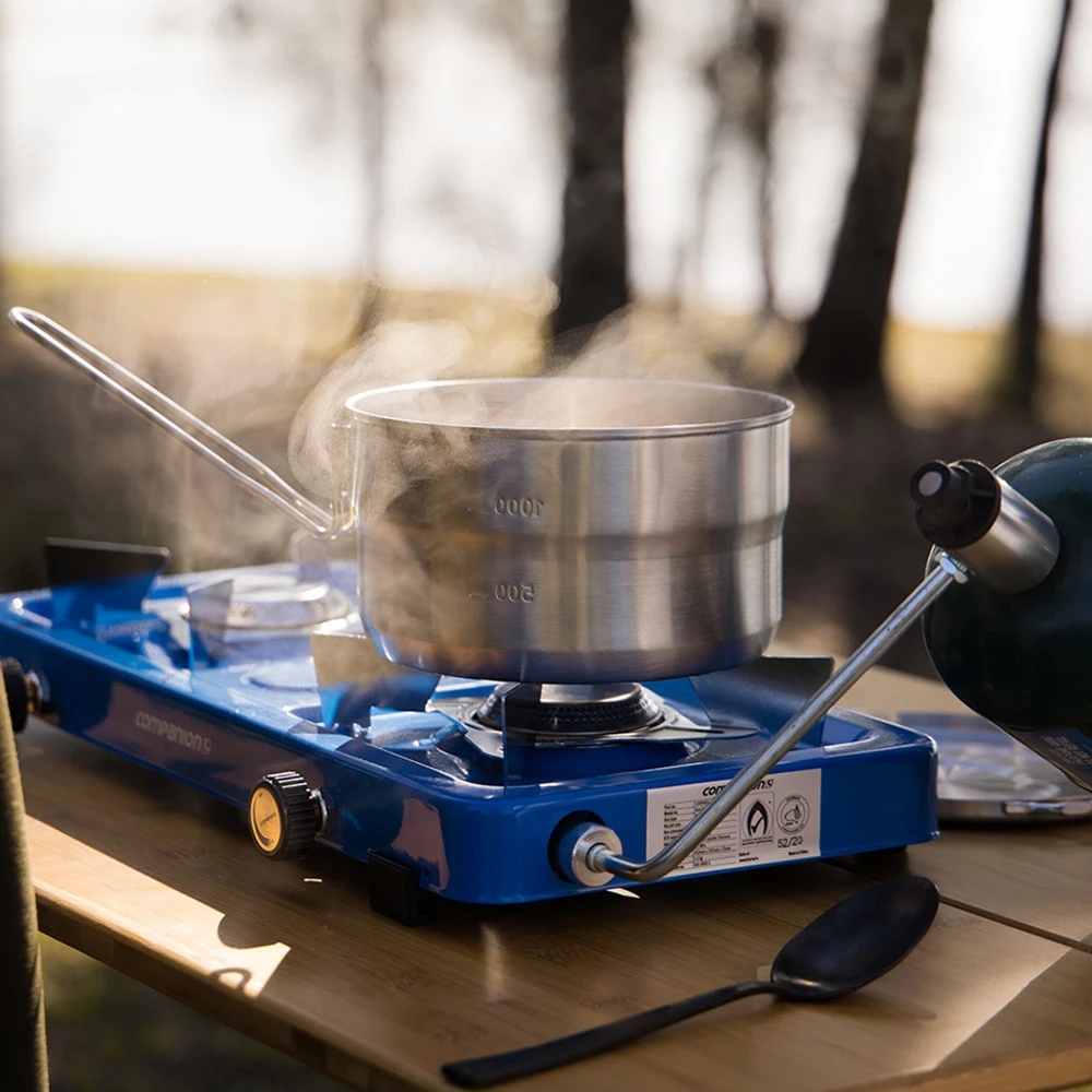 Stainless Steel Mess Pot 1.5L 11 Stainless Steel Mess Pot 1.5L - Image 9